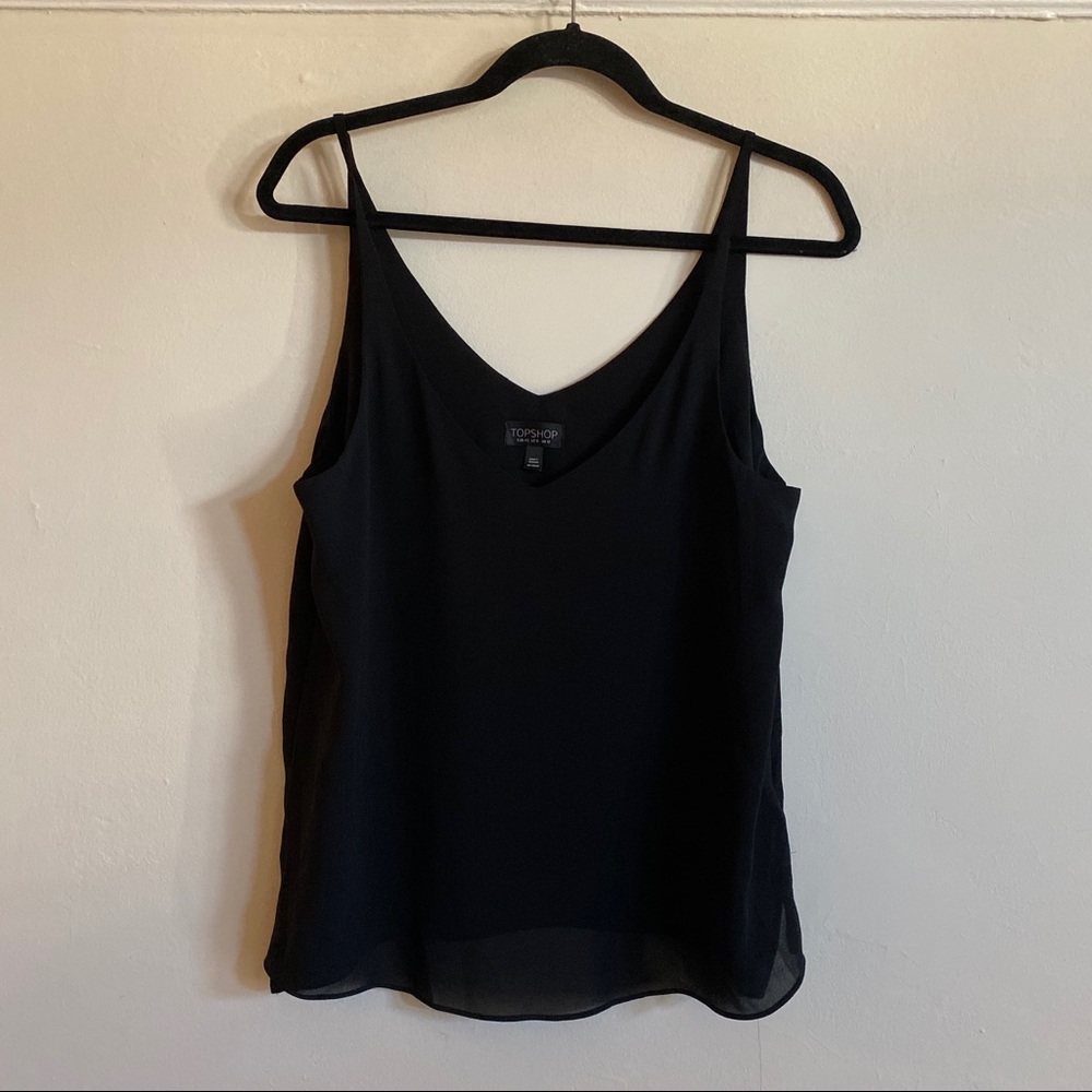 Topshop Black camisole